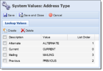 Lookup List Order